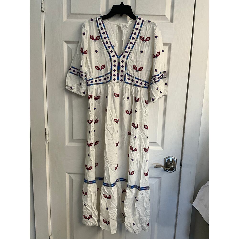 ba&sh Java Embroidered Midi Dress - Picture 5 of 6